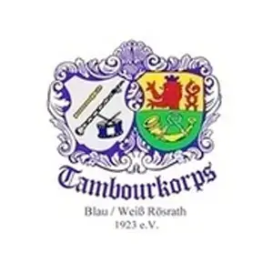 Logo der Tambourkorps Blau/Weiss Rösrath
